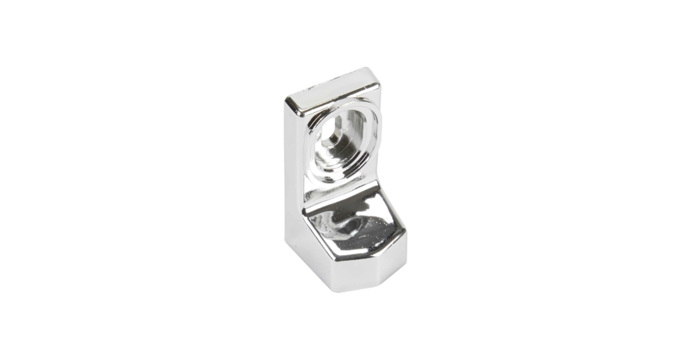 WP2183139 - Genuine OEM Whirlpool Refrigerator Bottom Door Handle End Cap, Chrome
